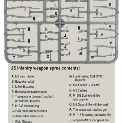 US Weapon Sprue