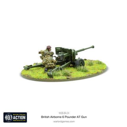British Airborne Six Pounder AT Gun