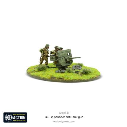 BEF 2 pounder anti-tank gun