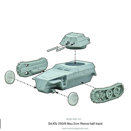 Sd.Kfz 250/9 Neu 2cm Recce half track
