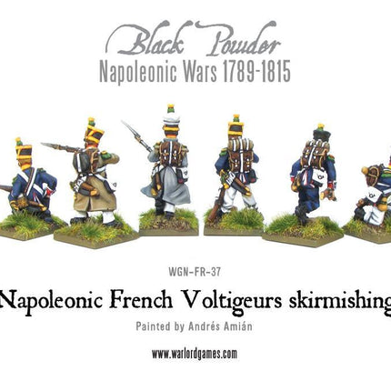 Napoleonic French Voltigeurs Skirmishing
