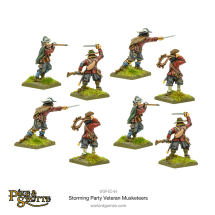 Pike & Shotte Storming Party Veteran Musketeers