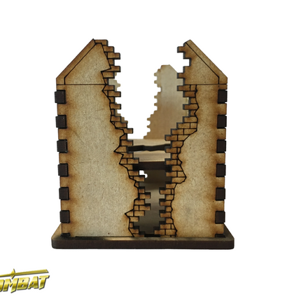 15mm Ruined Shops Set - TT Combat - TTSCW-WAR-008 (2)