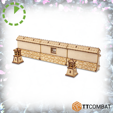 Toshi: Courtyard Wall Extensions - TT Combat - TTSCW-EES-102 (2)