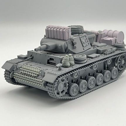 Panzer III Ausf. N DAK Stowage Kit - Resin