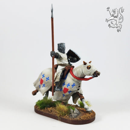 Victrix Medieval Knights - 28mm Berittene Ritter (Hartplastik)
