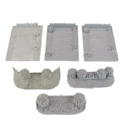 Wicker Work Defences and Gabions