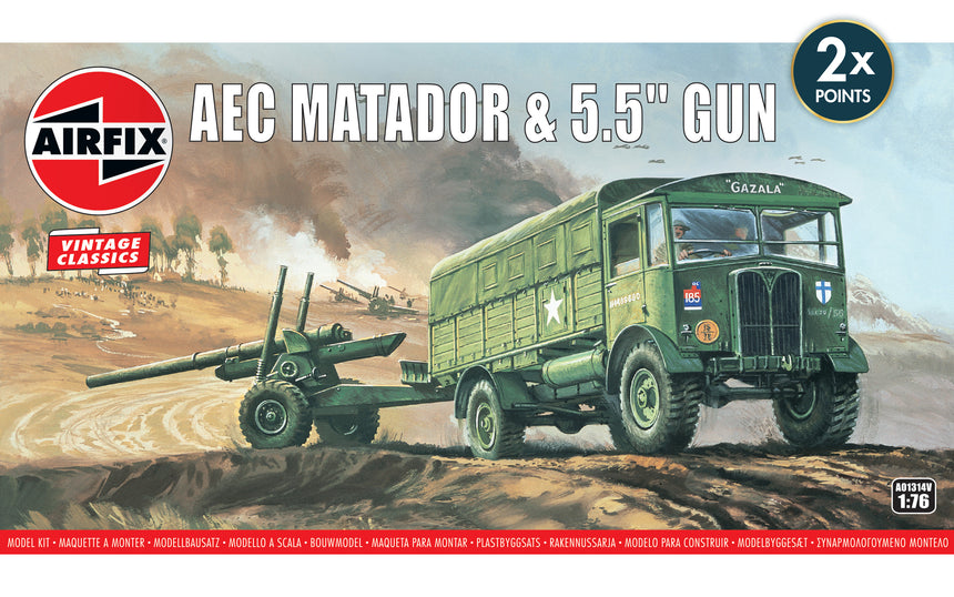 A01314V AEC Matador & 5.5inch Gun