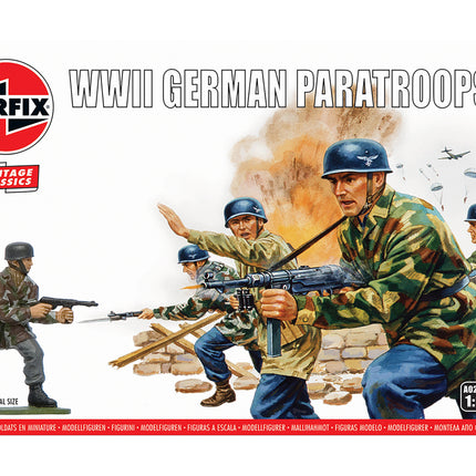 A02712V WWII German Paratroops
