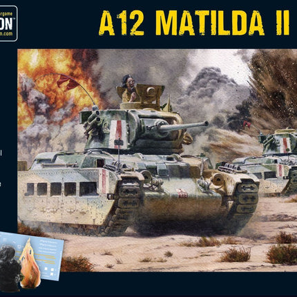 A12 Matilda II Infantry Tank - Panzer - Warlord Games - 402011019