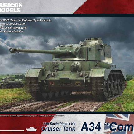 A34 Comet - Panzer - Rubicon Models UK Ltd - 280094