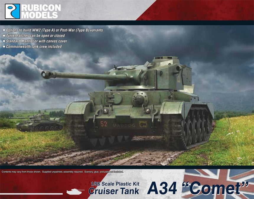A34 Comet - Panzer - Rubicon Models UK Ltd - 280094
