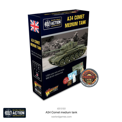 A34 Comet Cruiser Tank - Panzer - Warlord Games - 405101001