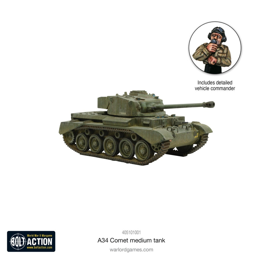 A34 Comet Cruiser Tank - Panzer - Warlord Games - 405101001