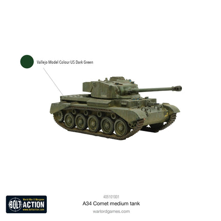 A34 Comet Cruiser Tank - Panzer - Warlord Games - 405101001