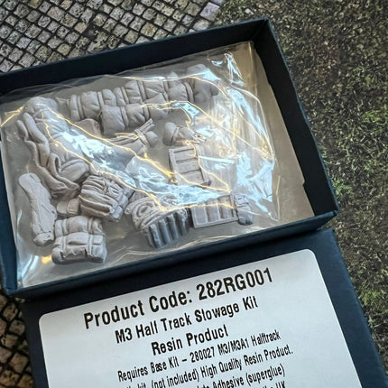 M3 Half Track Stowage Kit - Resin