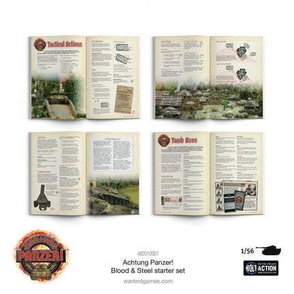 Achtung Panzer! Blood & Steel Starter Set - Starterset - Warlord Games - 482010001