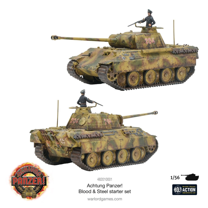 Achtung Panzer! Blood & Steel Starter Set - Starterset - Warlord Games - 482010001