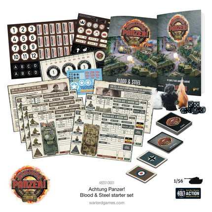 Achtung Panzer! Blood & Steel Starter Set - Starterset - Warlord Games - 482010001