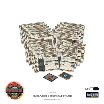 Achtung Panzer! Card Bundles: British - Zubehör - Warlord Games - 489910006CARDS