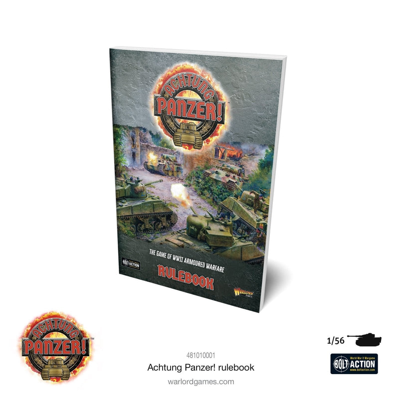 Achtung, Panzer! Rulebook (A4 Softback) - Regelwerk - Warlord Games - 481010001