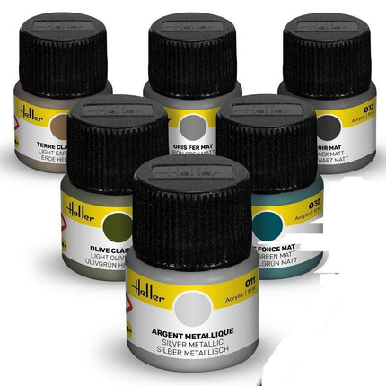 Heller Acryl-Set - 6 Farben