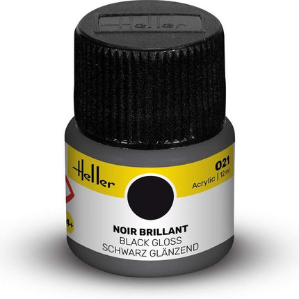 Acrylic Colour 021 Black Gloss