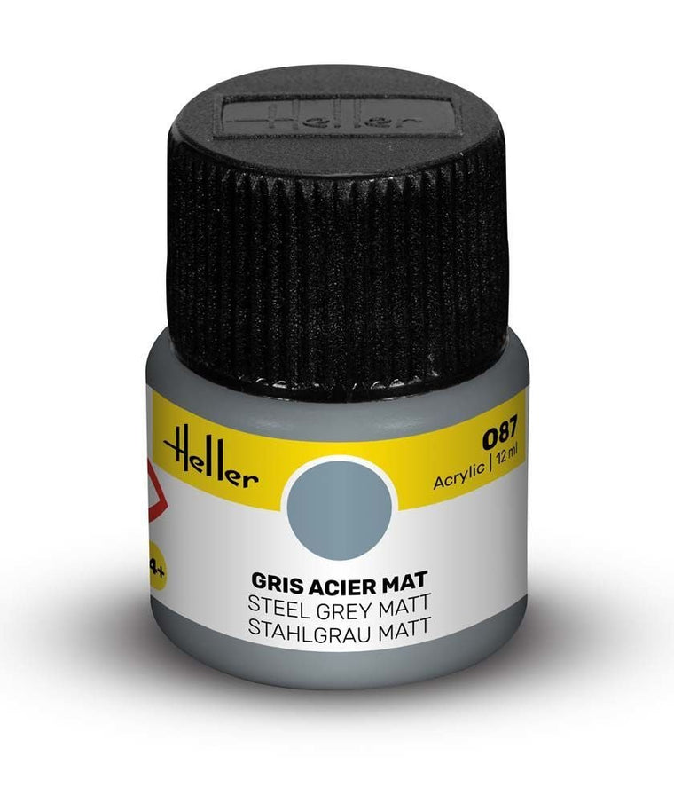 Acrylic Colour 087 Steel Grey Matt