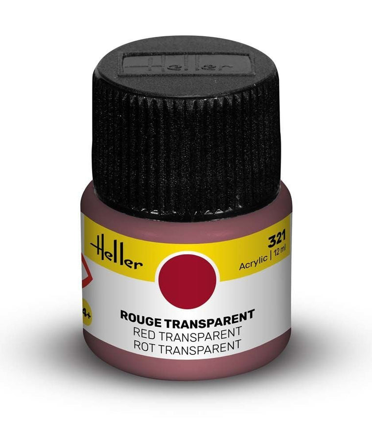 Acrylic Colour 321 Red Transparent