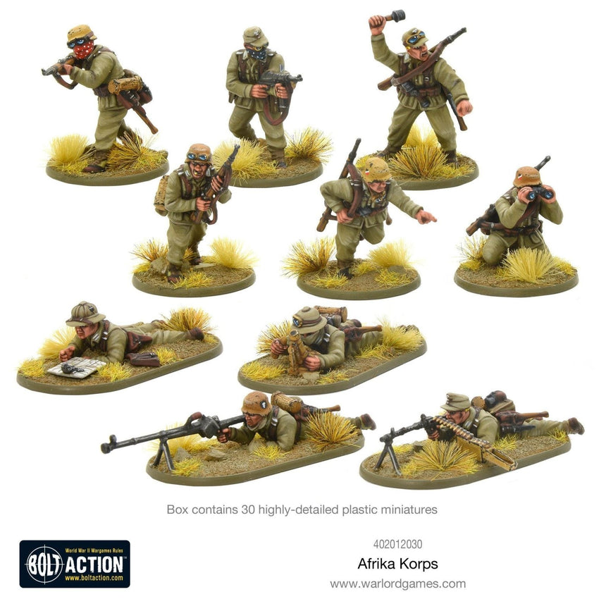 Afrika Korps - Infanterie - Warlord Games - 402012030
