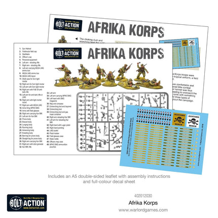 Afrika Korps - Infanterie - Warlord Games - 402012030