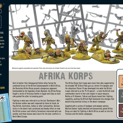 Afrika Korps - Infanterie - Warlord Games - 402012030