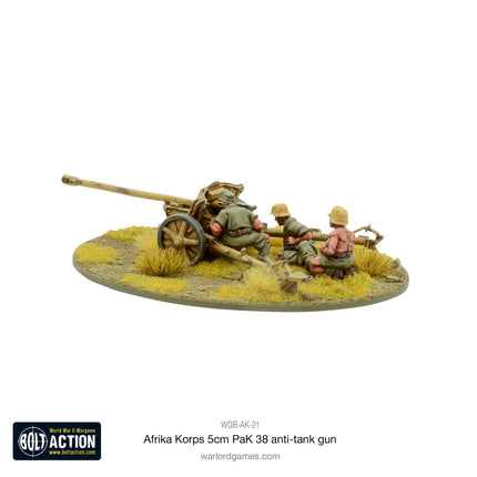 Afrika Korps 5cm PaK 38 Anti - Tank Gun - Artillerie - Warlord Games - WGB-AK-21