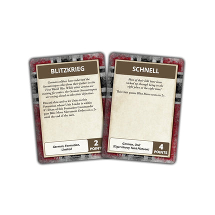 Afrika Korps Command Cards