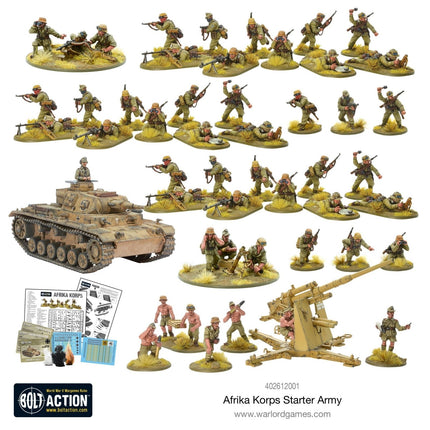 Afrika Korps Starter Army - Starterarmee - Warlord Games - 402612001