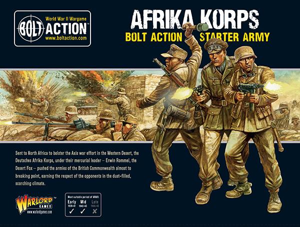 Afrika Korps Starter Army - Starterarmee - Warlord Games - 402612001