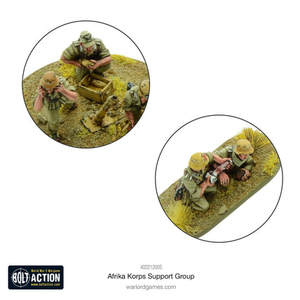 Afrika Korps Support Group - Infanterie - Warlord Games - 402212005