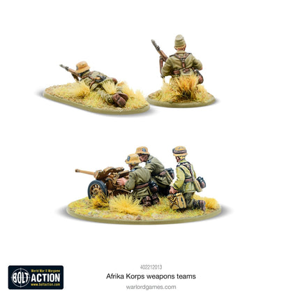 Afrika Korps Weapons Teams - Infanterie - Warlord Games - 402212013