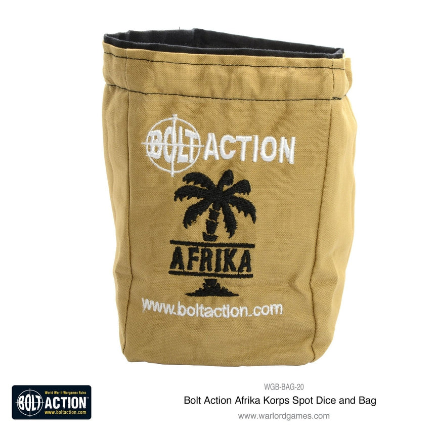 Afrika Korps Würfelbeutel - Zubehör - Warlord Games - WGB-BAG-20