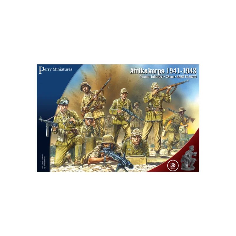 Afrikakorps German Infantry 1941 - 43 - Infanterie - Perry Miniatures - PM-GWW01
