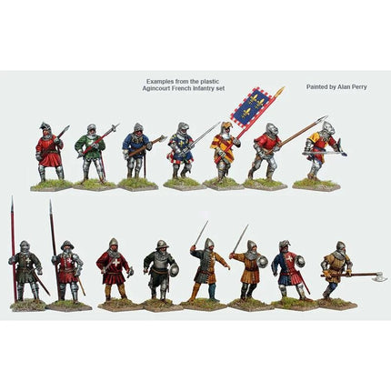 Agincourt French Infantry 1415 - 29 - Infanterie - Perry Miniatures - PM-AO50