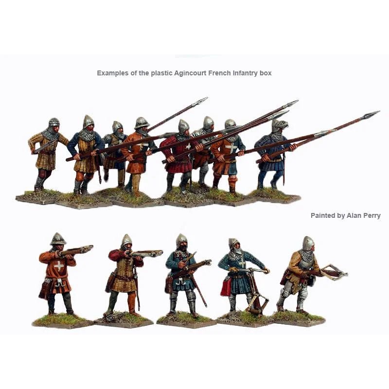 Agincourt French Infantry 1415 - 29 - Infanterie - Perry Miniatures - PM-AO50