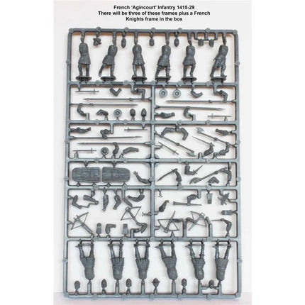 Agincourt French Infantry 1415 - 29 - Infanterie - Perry Miniatures - PM-AO50