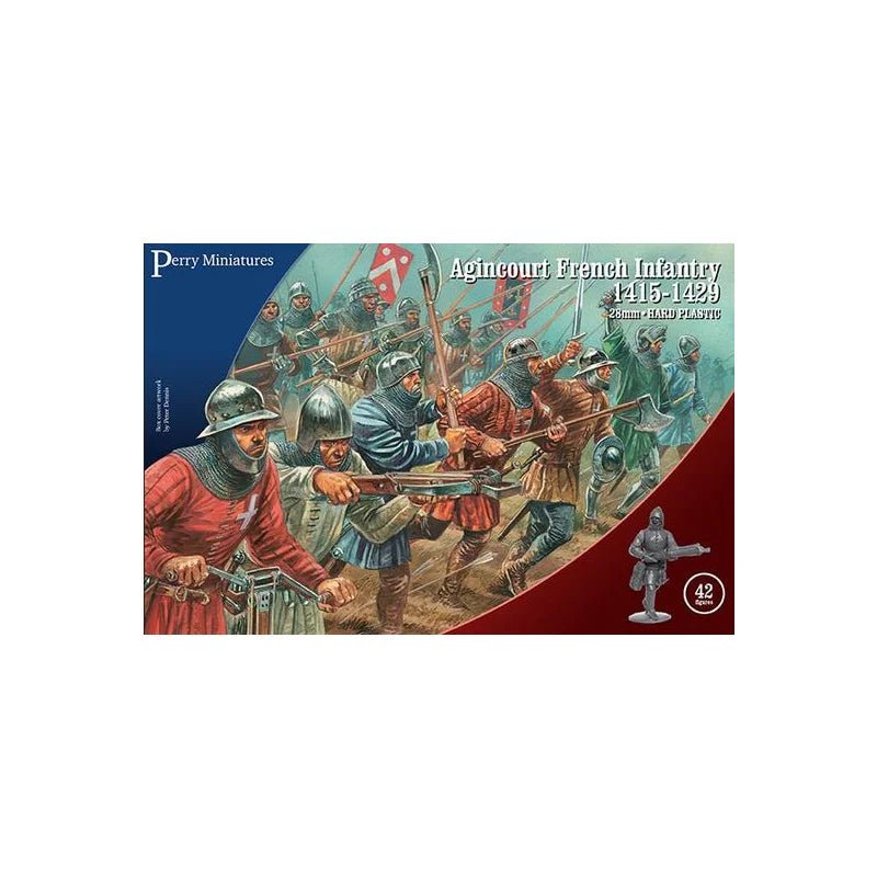 Agincourt French Infantry 1415 - 29 - Infanterie - Perry Miniatures - PM-AO50