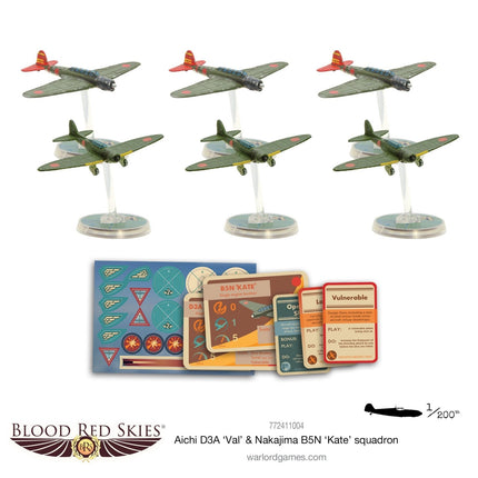 Aichi D3A 'Val' & Nakajima B5N 'Kate' Squadron - Flugzeuge - Warlord Games - 772411004