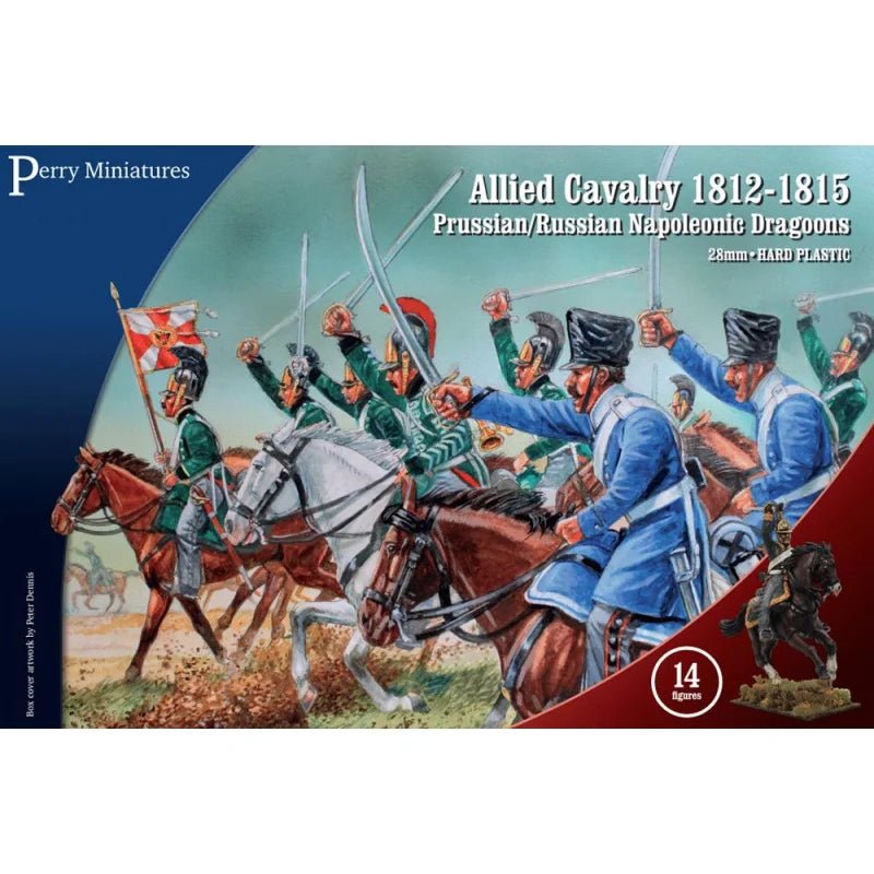 Allied Cavalry - Prussian and Russian Napoleonic Dragoons 1812 - 15 - Kavallerie - Perry Miniatures - RPN100