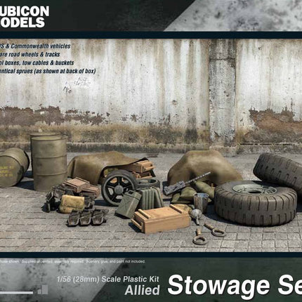 Allied Stowage Set 1 - Zubehör - Rubicon Models UK Ltd - 280033
