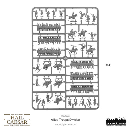 Allied Troops Division - Infanterie - Warlord Games - 112010007