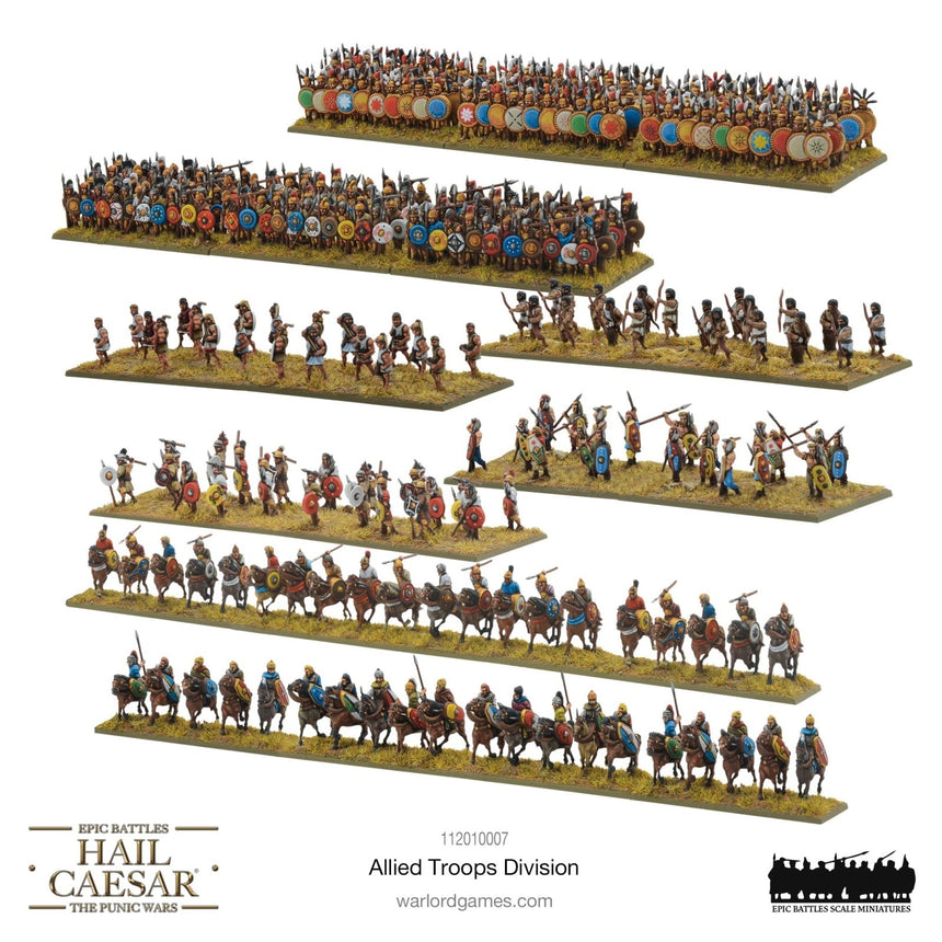 Allied Troops Division - Infanterie - Warlord Games - 112010007