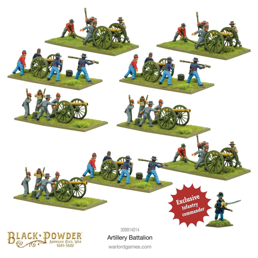 American Civil War Artillery Battalion - Starterset - Warlord Games - 309914014